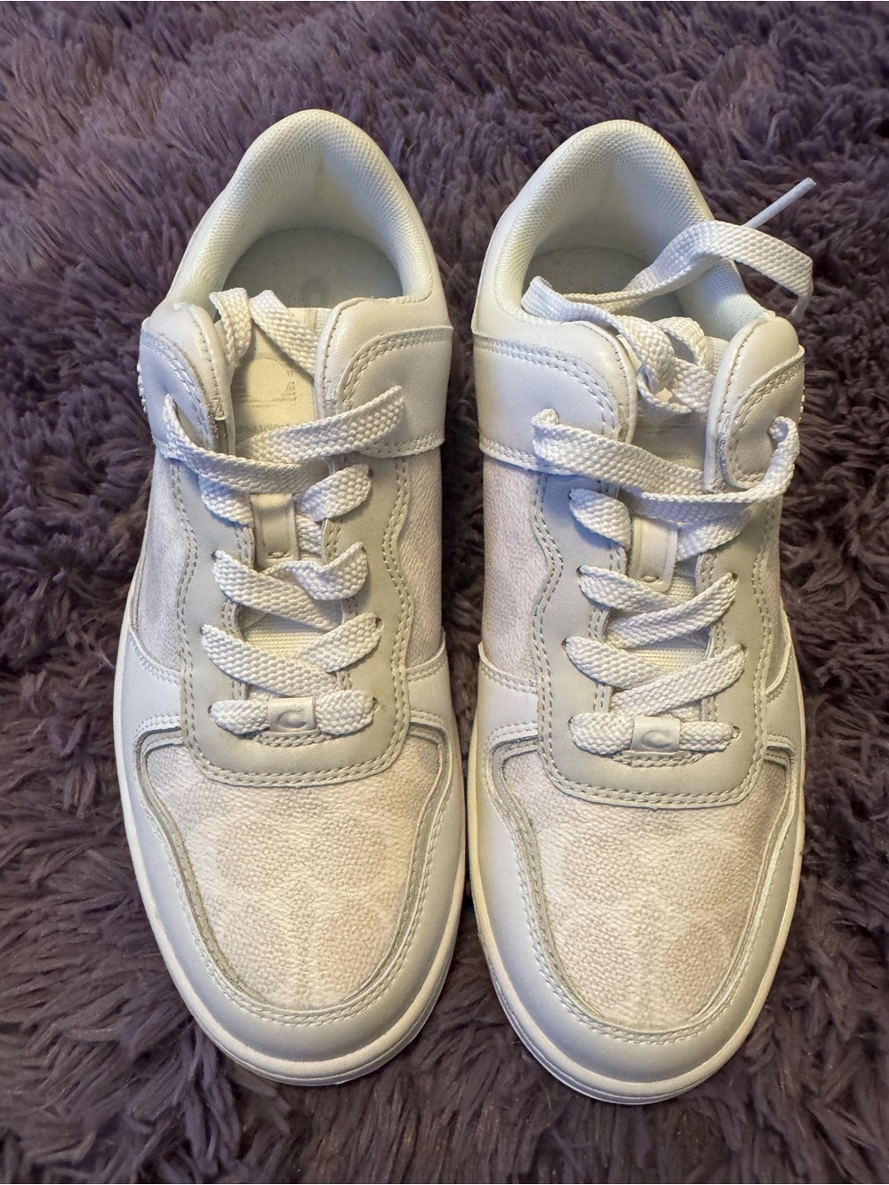 COACH C201 Low Top Sneaker In Signature Canvas